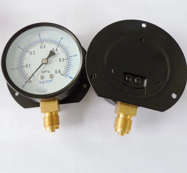 Black Metal Air Pressure Gauge Manometer Gauge Buy Air Pressure Gauge
