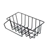 Practical Kitchen Sponge Holder Liquid Drainer Rack Metal Basket Dish Drying Rack Over Sink
