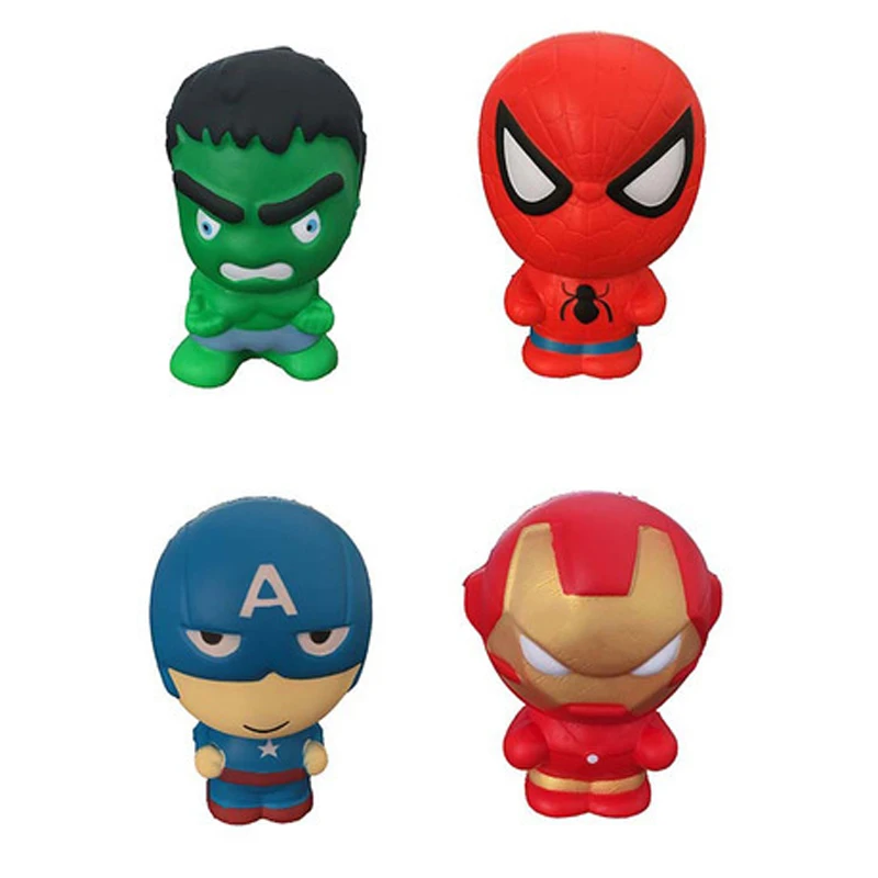 superhero squishy toys