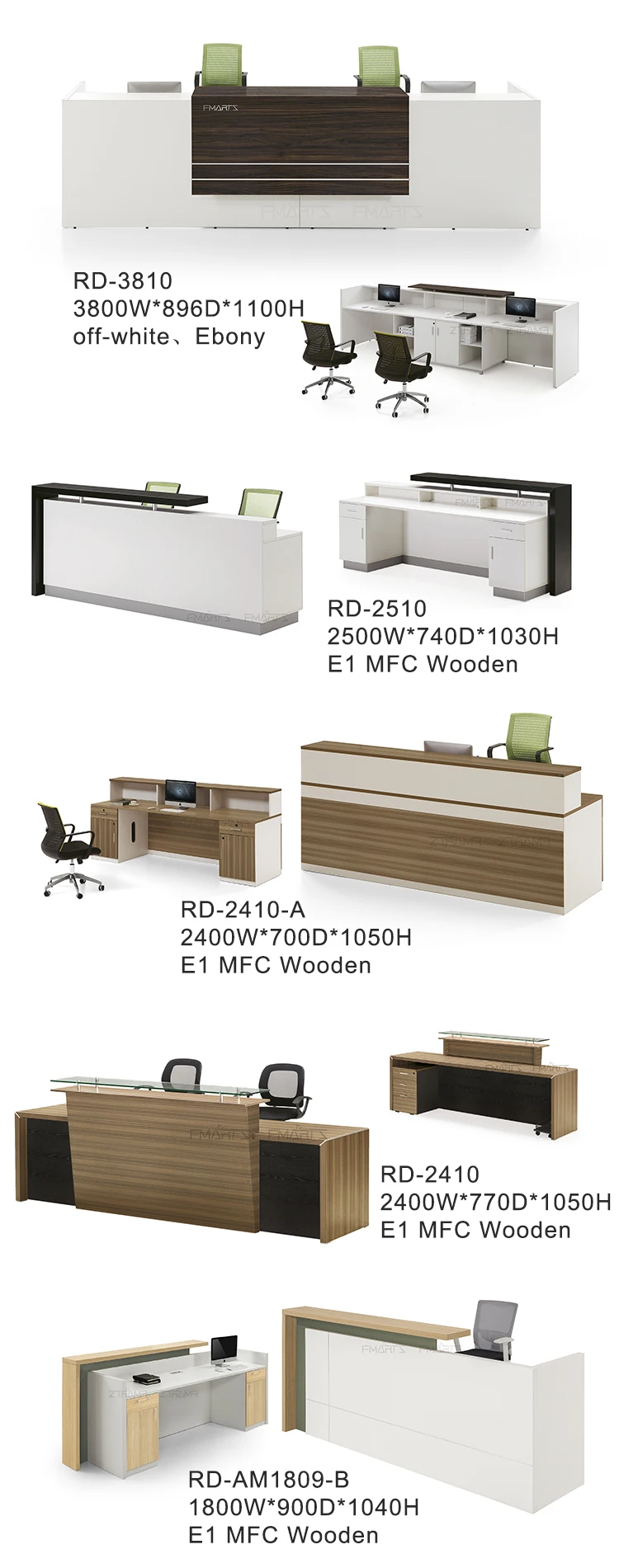Goods Of Every Description Are Available Attractive Designs Luxury Hospital Clinic Reception Desk