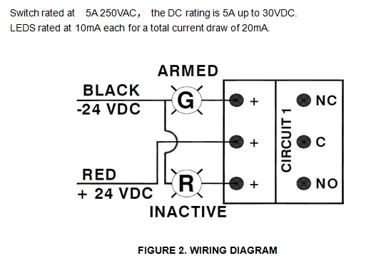 For Gas Extinguisher System Smart Maintenance Switch
