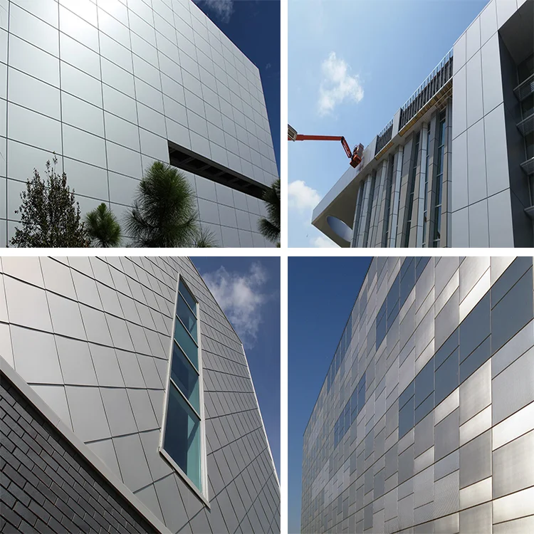用于建筑外部装饰的不锈钢墙板