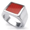 Cigar gold ring with enamel ,carton inlay enamel ring