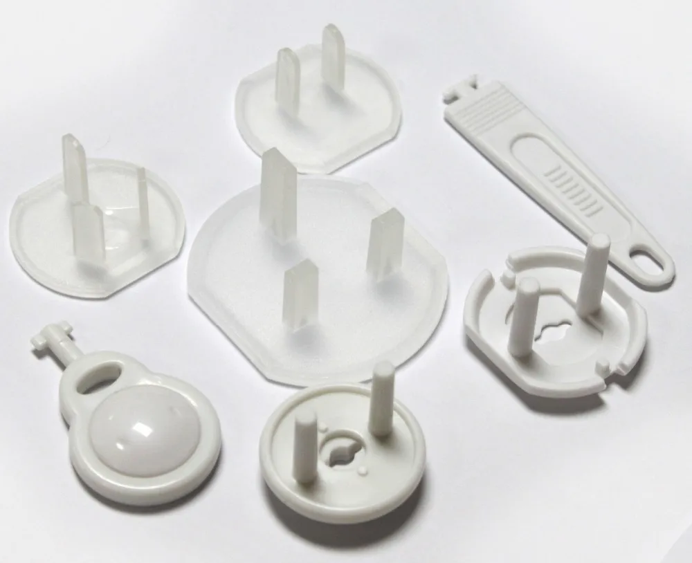 10 X Stecker Steckdose Abdeckungen Babys Kinder Sicherheit Schutz für UK 3 Pin