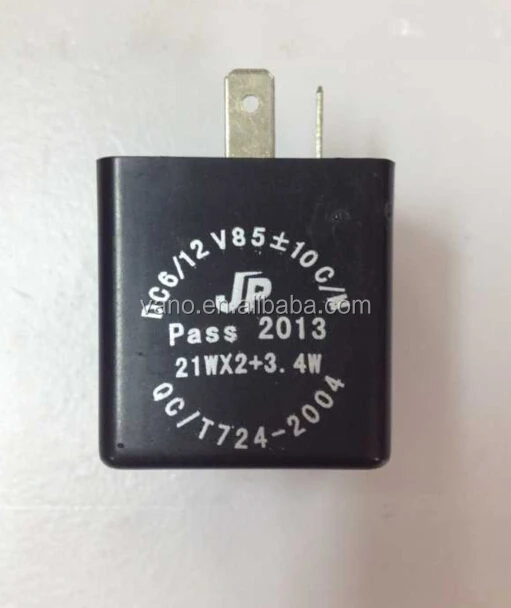 6v 12v 21wx2+3.4w 2 Pin 12v Dc Flasher Relay Buy 12v Dc Flasher Relay