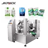 JKPACK Automatic Premade Pouch Packing Machine High Speed Fill and Seal Rotary Packing Machine