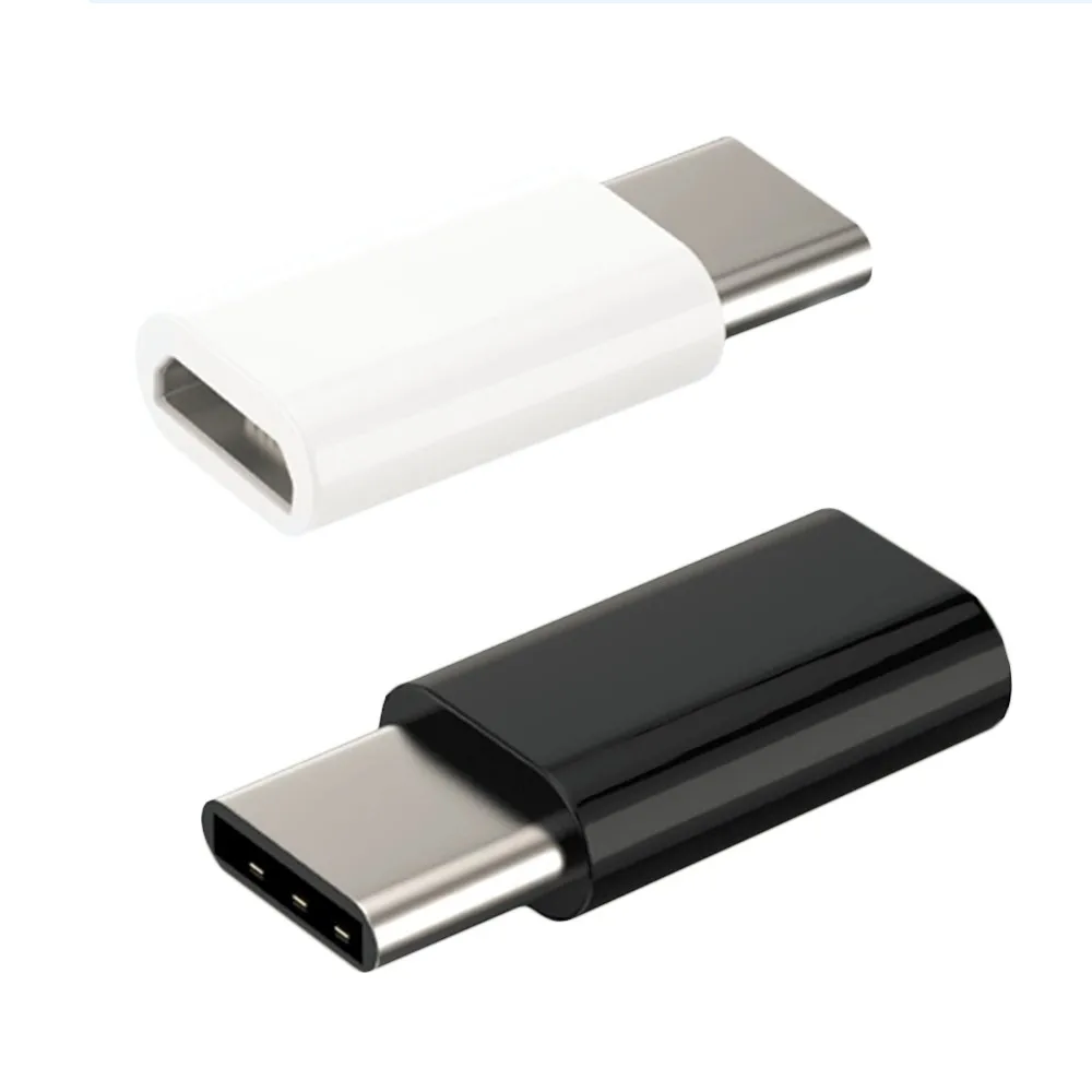 Micro Usb Hembra A Macho Tipo C USB3.1 adaptador del convertidor de cable cargador de datos y sincronización