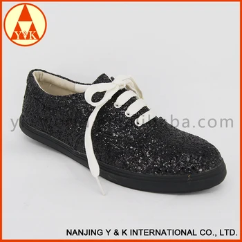glitter casual shoes