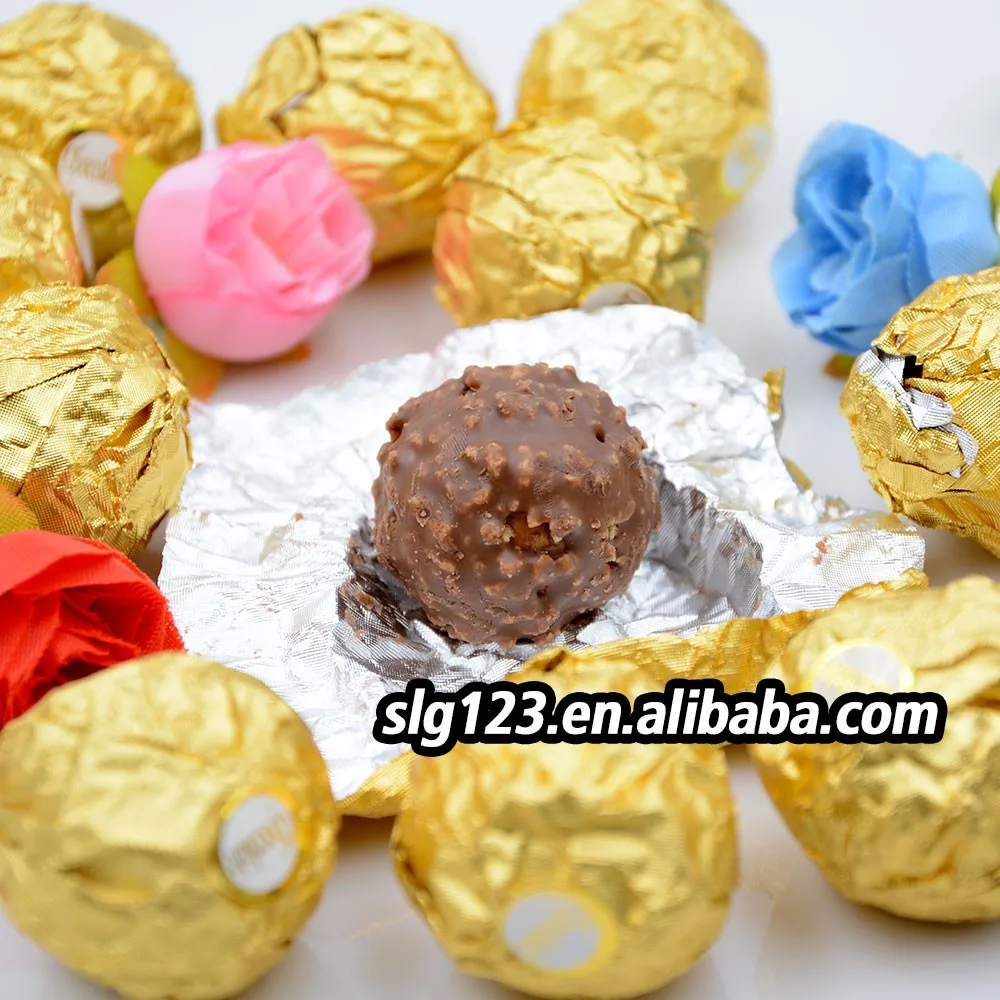20 Adet Kutu Paketi Altın Dulce Gevrek Topu Badem Fındık Çikolata Buy