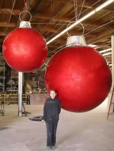 giant christmas balls