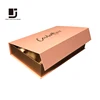 Luxury rose gold christmas gift box package for wreath