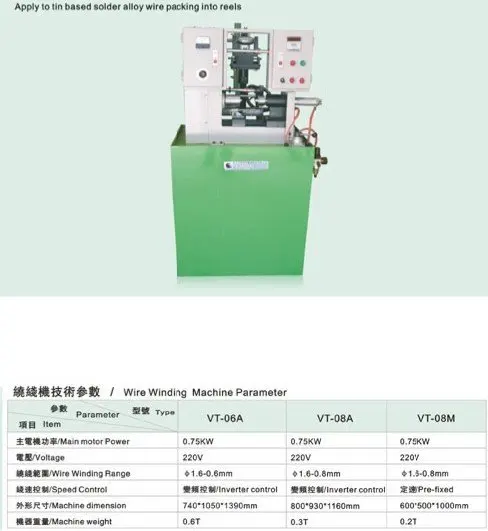 inverter control solder wire winding dongguan machine
