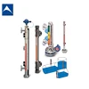 Magnetic level meter lined with polypropylene (PP)