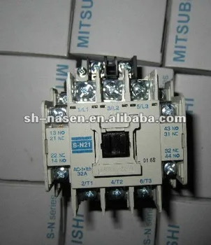 Mitsubishi Elevator Contactor S-n21 - Buy Mitsubishi Contactor,Sn-21,S