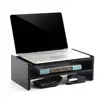 Computer Monitor Stand Riser Desk Top Storage Organizer for TV laptop table bamboo