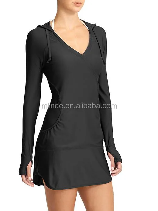 long sleeve swim dress