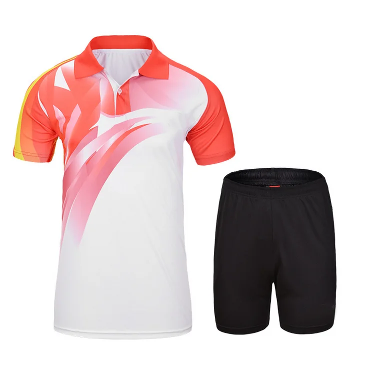 Plain Tennis Uniform Workout Clothing Make Your Own Logo Men Plus Size