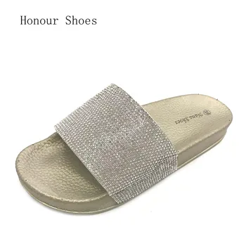 ZZPOHE Summer new mother large size soft bottom sandals slippers women flat leisure comfortable 