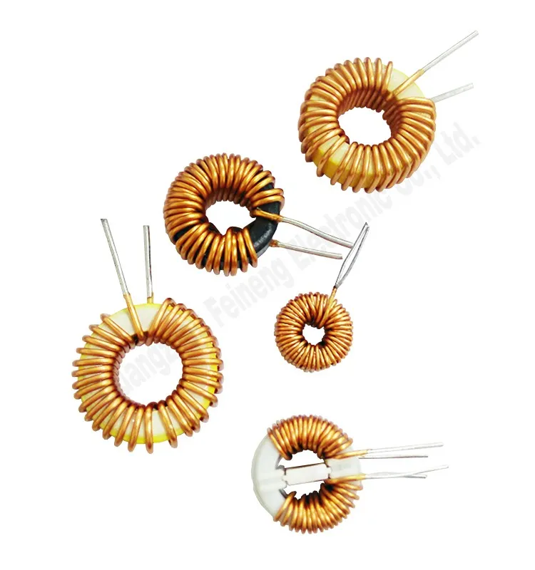 Double Coil Core Toroidal Inductor And Doubletoroidal Inductor Ring