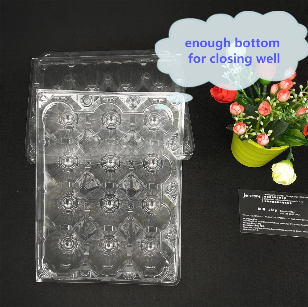 High Quality Disposable Clear Plastic Egg Tray 12 Holes Buy