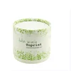 Custom Printed Empty Cardboard Container Package Cylinder Paper Box For Cosmetic Face Cream Jar Packaging
