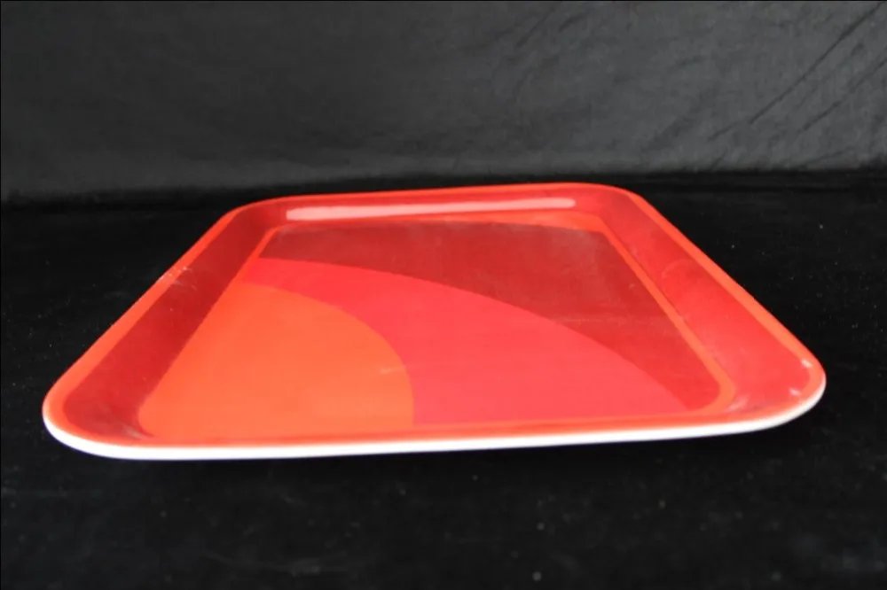 100% melamine meal tray