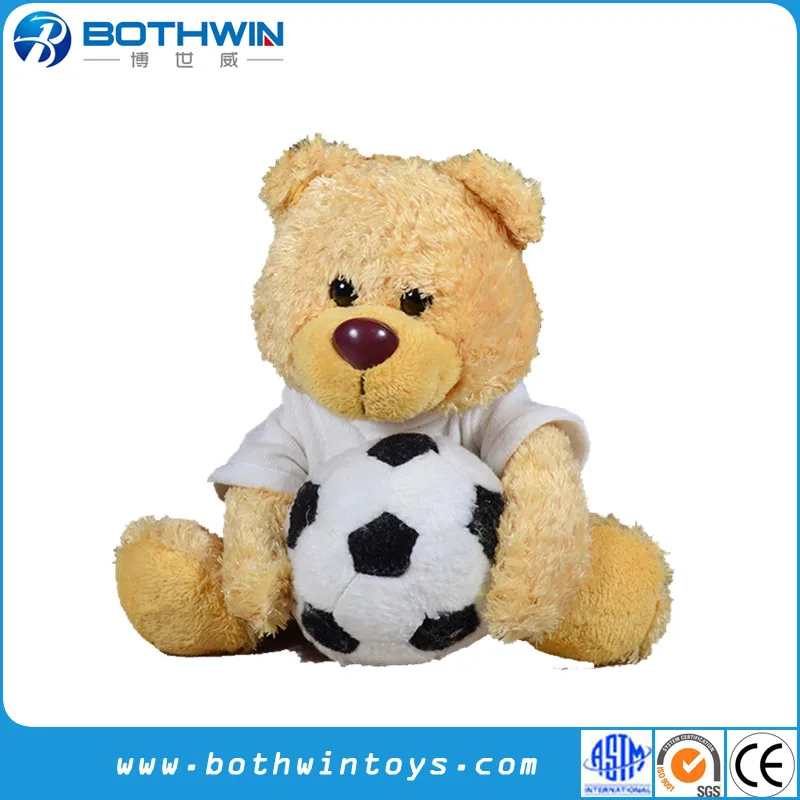 soccer teddy bear