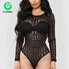 /product-detail/mesh-sexy-long-sleeve-status-print-bodysuit-top-for-women-60842365663.html