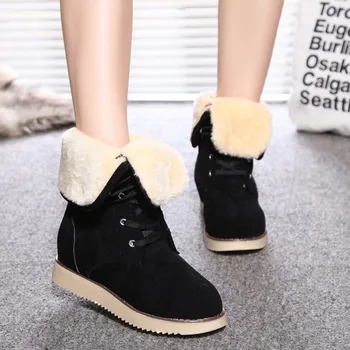 fold down fur boots