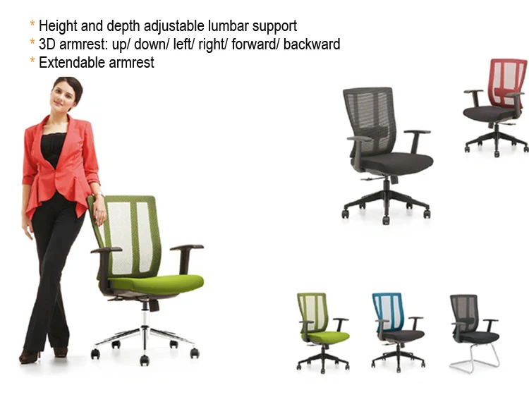 New Modern Swivel Mechanism Wheeless Office Chair For Workstation Buy