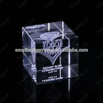 product transparent 3d laser cubic crystal paperweight crystal souvenir-21