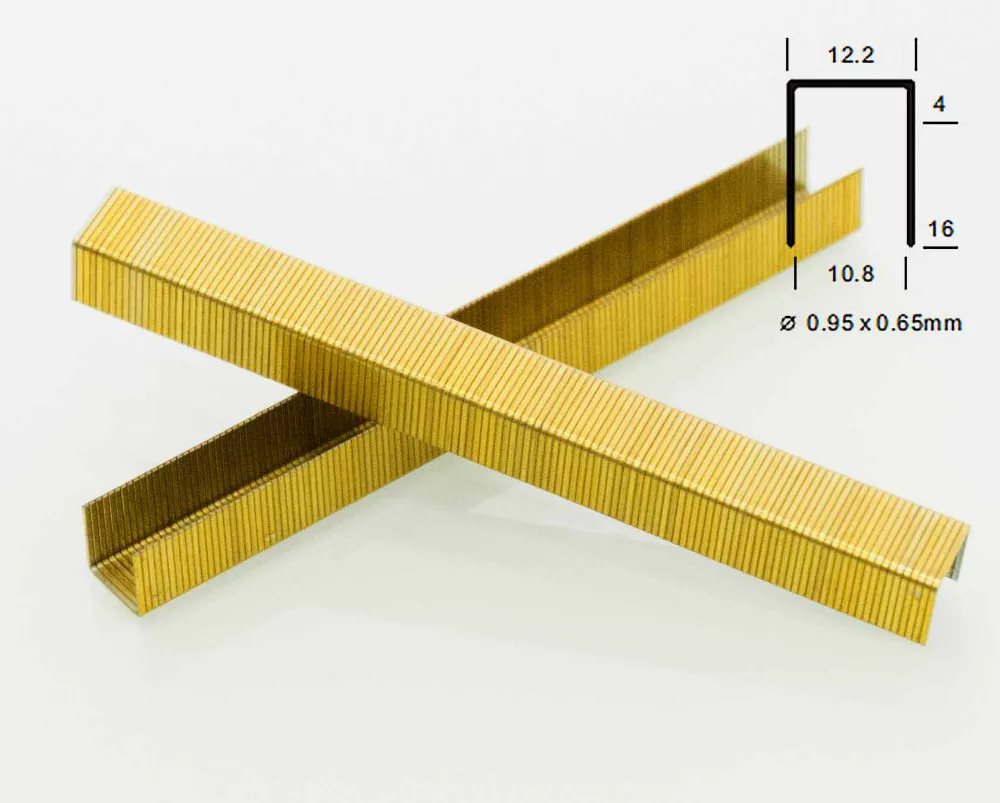 Hlwj Oem Odm 8404 Clear Staples,Upholstery Staples Brass