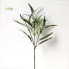 Natural Looking Silk Green Faux Olive Tree Artificial Branches with Fruit Leaves Branch