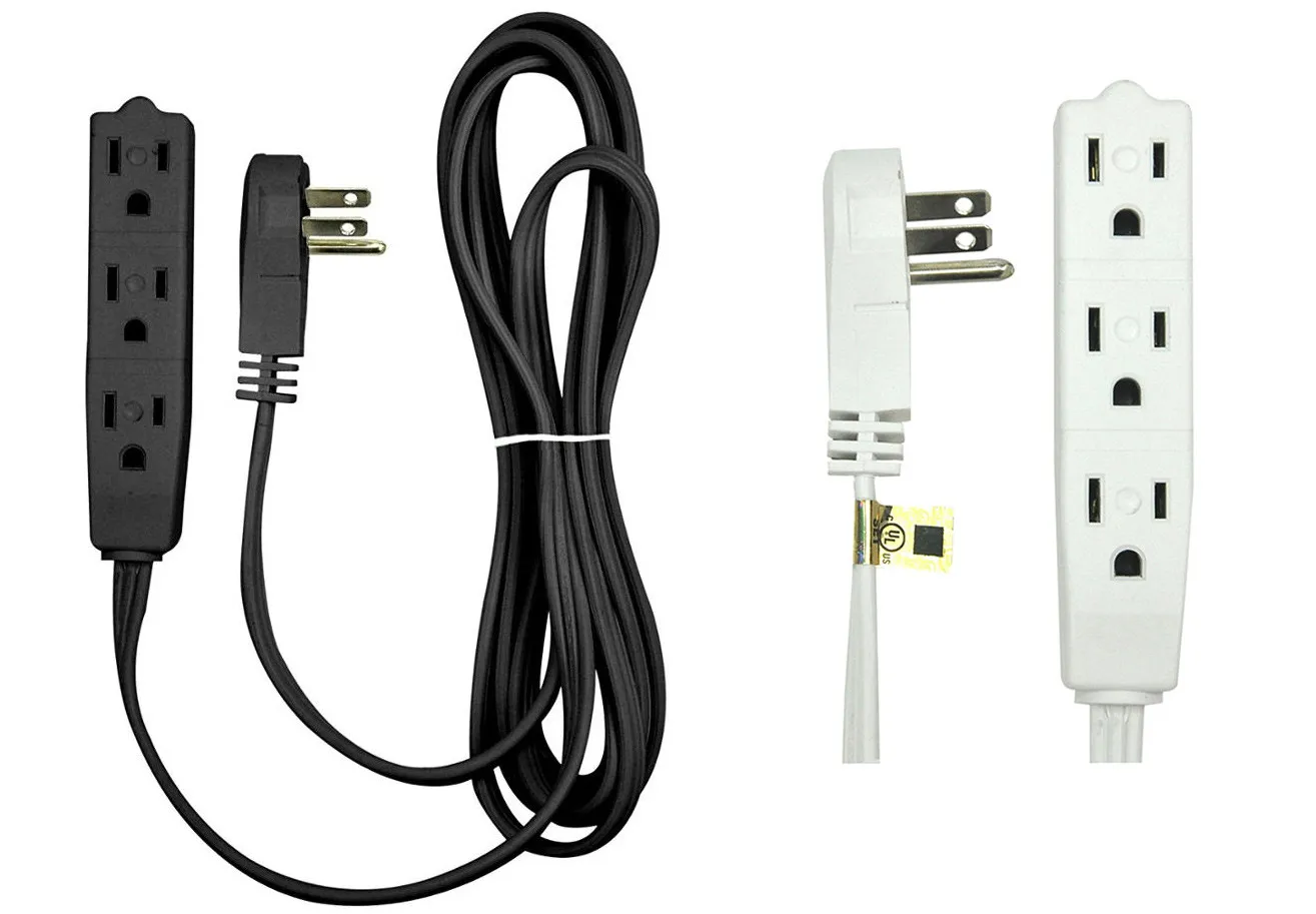 Manufacturer Base Indoor Extension Cord Triple Outlet With Accessory