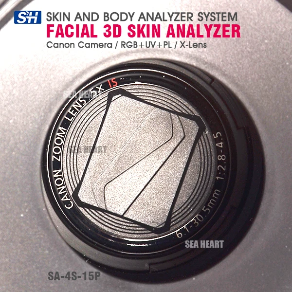 Professional skin analyzer / testing machine skin analysis device price with medical CE