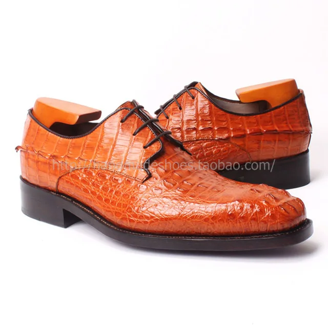 mens alligator dress shoes