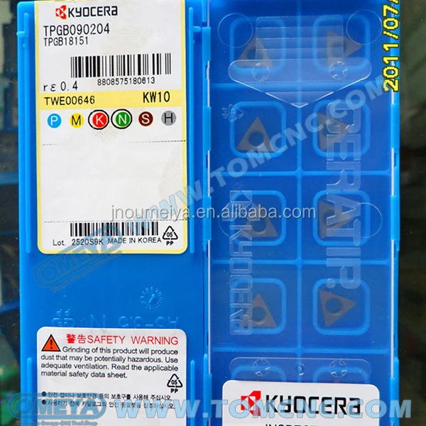 10PC/box Neu Kyocera DCMT11T302GK CA5525 