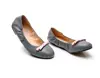 2018 new arrival fashion ladies flat heels genuine leather women dress shoes