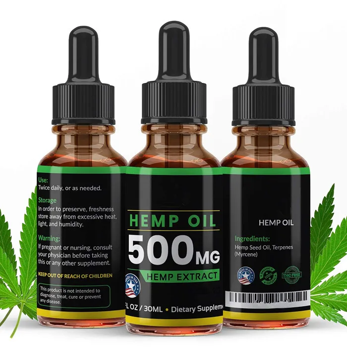 500mg Free Samples Organic Cbd Hemp Oil Extraction For Human - Buy Hemp