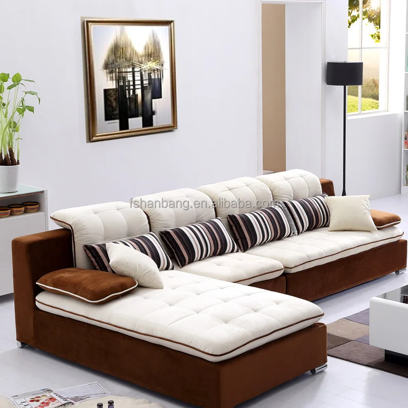 Hots Trendy Modern Design Living Room Fabric Sectional Sofa Set Product On Alibaba