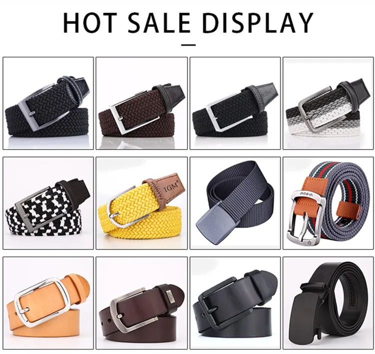 IGM Brand Attractive Good Quality Casual Informal Woman Girl Pu Belt Factory Custom Dress Belt