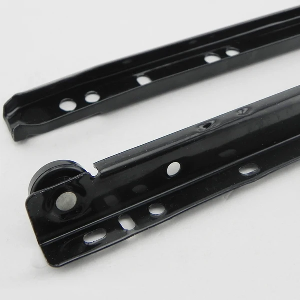 Cabinet front auto closing drawer slide