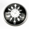 13 inch convex glass lens Modern fancy Kitchen wall clock mechanism