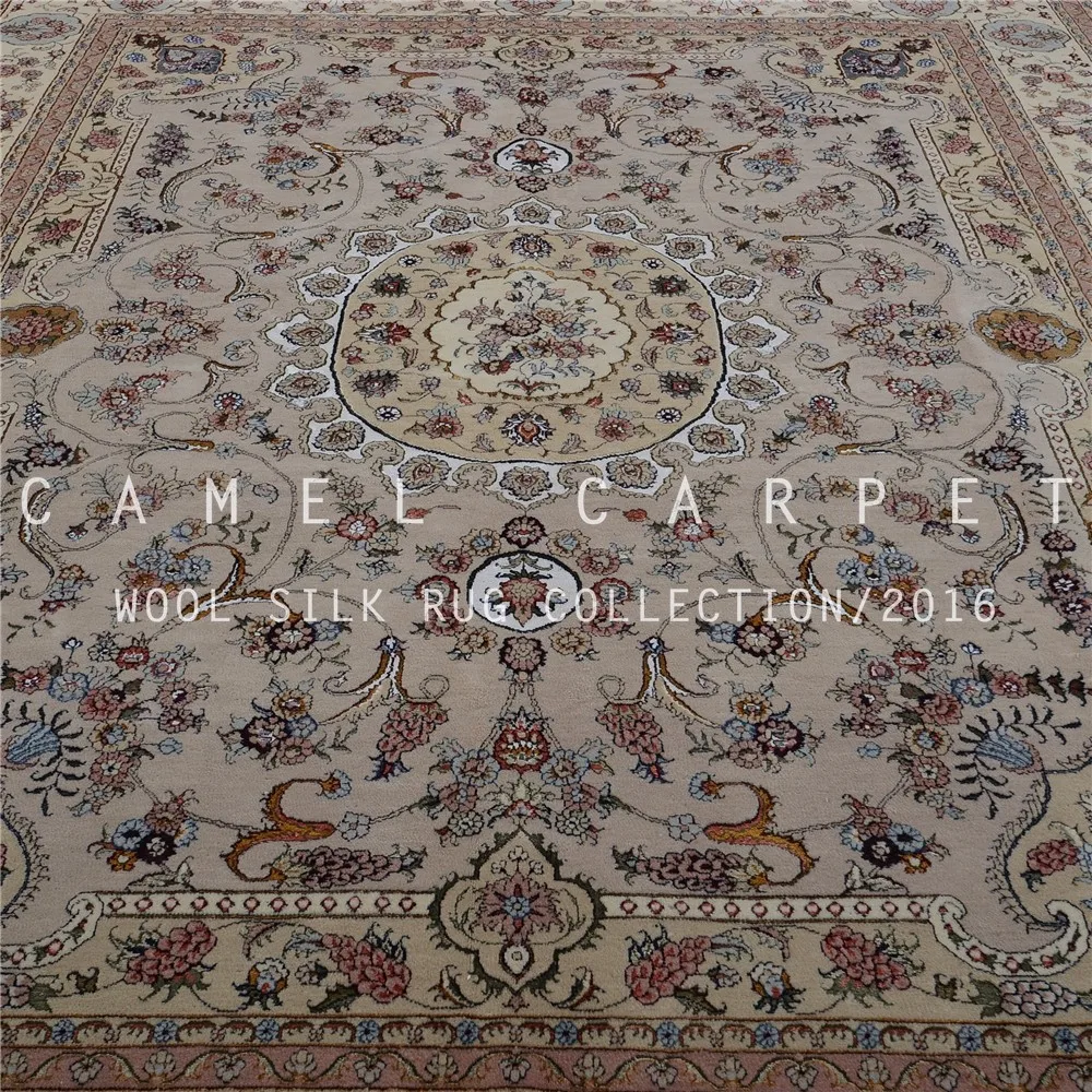 Hereke Wool Silk Rug Turkish Oriental Handmade 8x10 Wool Area Rug Buy