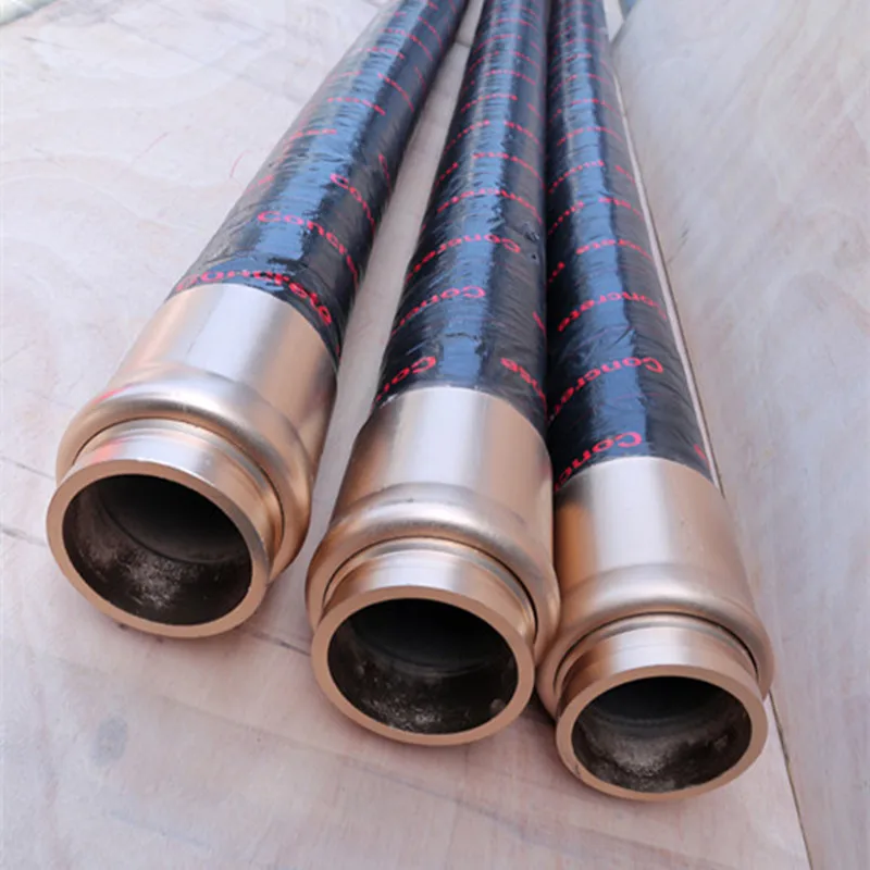 Dn125 5 Inch 4 Layer Steel Wire Reinforced Concrete Pump Rubber Hose Fittings For Sale Buy 5