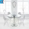 Modern glass tea table design
