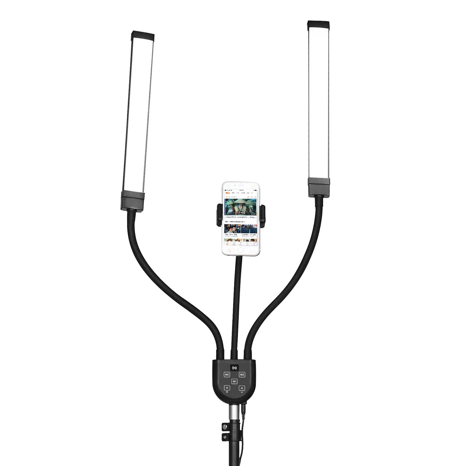 belleza lampara de piso con 3 modo de color y touch control remoto de doble cabeza led lampara de piso para las pestanas extensiones buy moderna