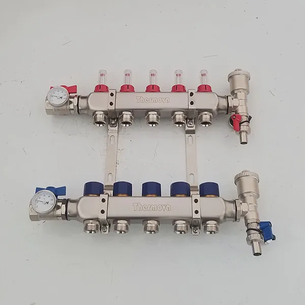 Stainless Steel Radiant Heat Manifold Package,Stainless Steel Heating