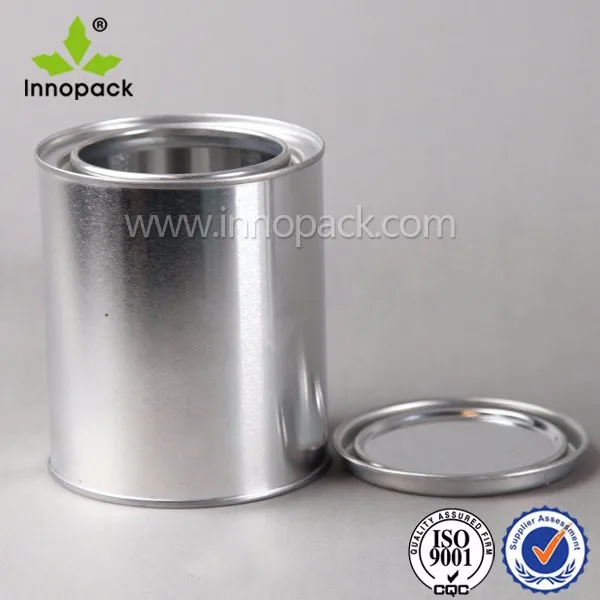 Square Metal Tin Can With Screw Top Lid/tin Cans Wholesale Buy Metal