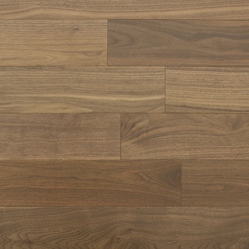 Wide Plank American Walnut Engineered Wood Flooring Manufacturer